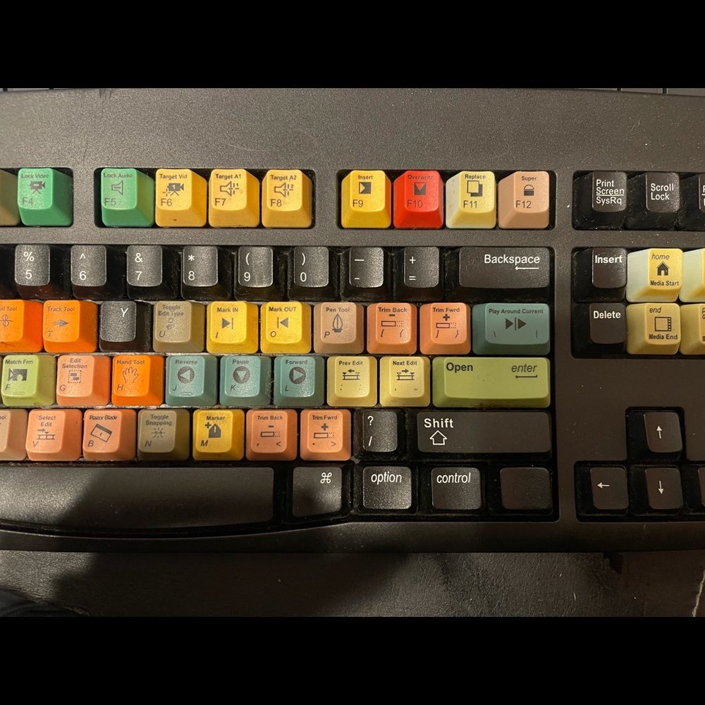 Mechanical Final Cut Pro Editing Keyboard Mac/PC - Picture 9 of 9